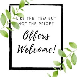 reasonable offers accepted!